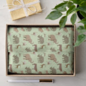 Wilde dieren tissuepapier (Geschenk)