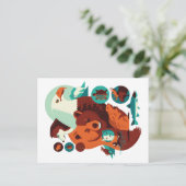 Wilde dieren V.09 Briefkaart (Staand voorkant)