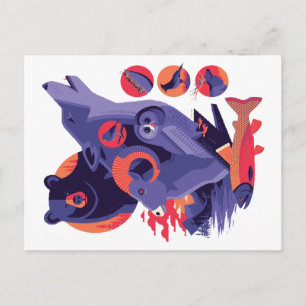Wilde Dieren V.12 Briefkaart