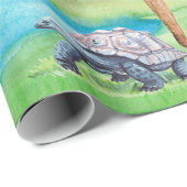 Wilde dieren van Afrika op de achtergrond van de s Cadeaupapier (Rol Hoek)