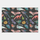 Wilde dieren van Ierland Wrapping Paper Set (Voorkant)