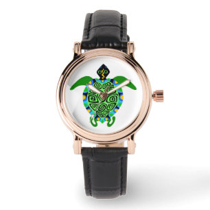 Wilde dieren - Zee SCHILDPAD - Dierenvriend - Natu Horloge
