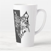 Wilde Dierengidsen 6"Tall Latte Mok (Rechts)