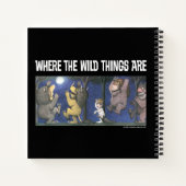 Wilde dingen en Max dansen in het maanlicht Notitieboek (Achterkant)