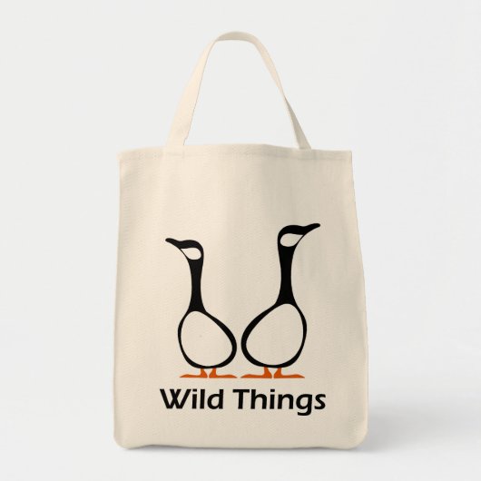 wilde dingen tote bag (Voorkant)