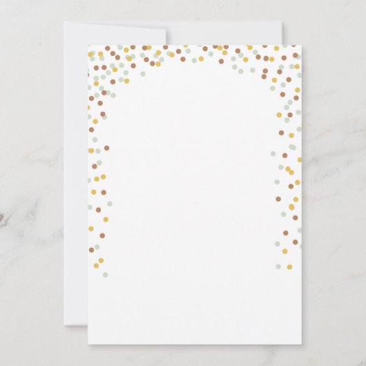 Wilde dingen verjaardag uitnodiging Jongen rustiek (Achterkant)