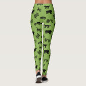 Wilde Dingen Zwart Leggings (Achterkant)
