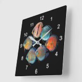 Wilde Discus-vis Vierkante Klok (Hoek)