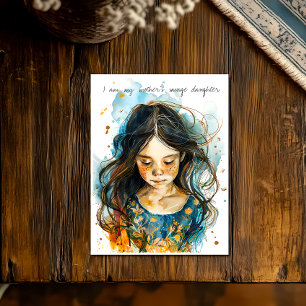 Wilde Dochter Briefkaart