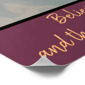 Wilde dromen afdrukken, waardevol Poster (Hoek)