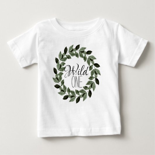 Wilde één eerste verjaardag shirt (Voorkant)