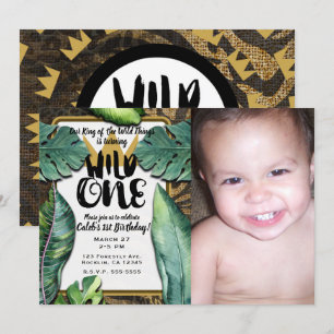 Wilde Eén koning van de Dingen krong 1ste verjaard Kaart