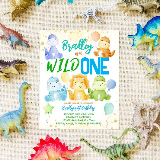 Wilde een schattige baby dinosaurusbegroting uitno