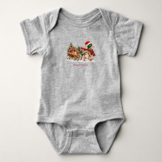 Wilde Eend Slede Baby Body Romper