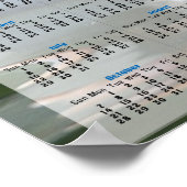 Wilde eenden kalender 2013 poster (Hoek)