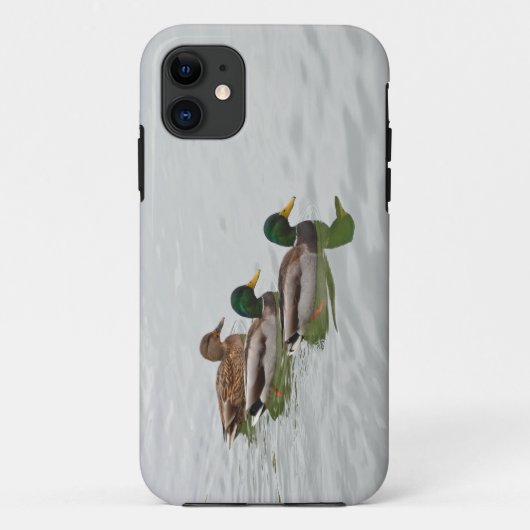 Wilde eenden print iphone 5 hoes (Achterkant)