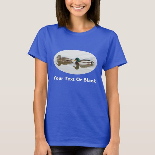 Wilde eenden t-shirt (Voorkant)