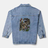 wilde eenhoorn denim jacket (Achterkant)