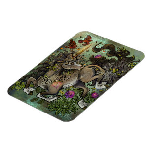 wilde eenhoorn magneet