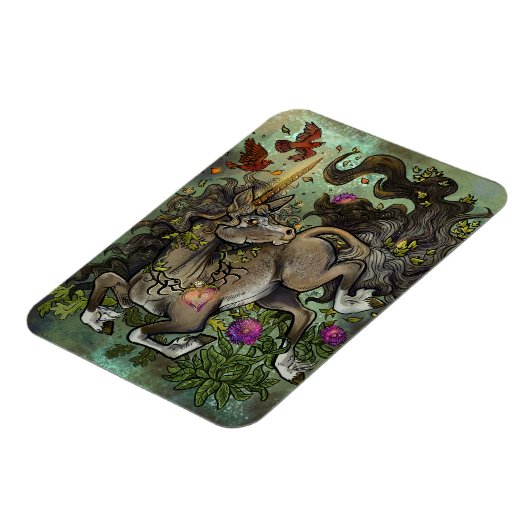 wilde eenhoorn magneet (Linkerzijde)