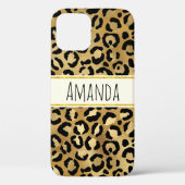 Wilde en exotische luipspatroon Case-Mate iPhone case (Achterkant)