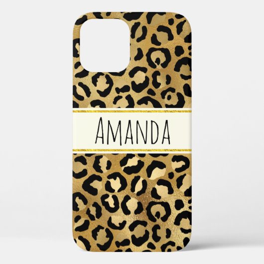 Wilde en exotische luipspatroon Case-Mate iPhone case (Achterkant)