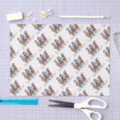 Wilde en gratis Westerne Mustangs Tissuepapier (Craft)