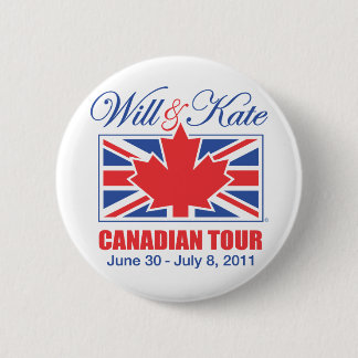 WILDE EN KATE CANADIAN TOUR RONDE BUTTON 5,7 CM
