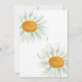 wilde en Onederful wilde bloem 1e verjaardag Kaart (Achterkant)