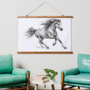 Wilde en Vrij Hangend Wandkleed