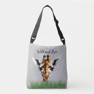 Wilde en vrije Giraffe Crossbody Bag Tas