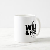 Wilde en vrije Mok - Sagittarius Zodiac Coffee Cup (Voorkant rechts)
