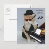 Wilde enkel u laten vallen een Nota Briefkaart (Voorkant / Achterkant)