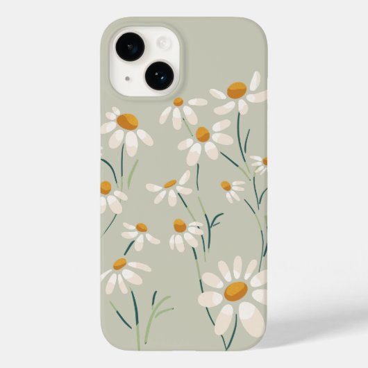 Wilde esthetische Chamomile Chamomile Delicate Flo Case-Mate iPhone Case (Achterkant)