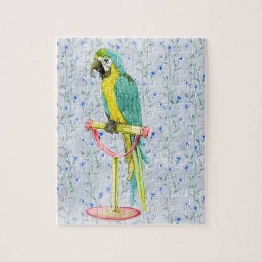 Wilde Exotische Kleurrijke Vogel Legpuzzel (Verticaal)