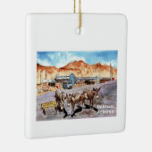 Wilde ezels van Oatman, Arizona Ornament (Rechts)