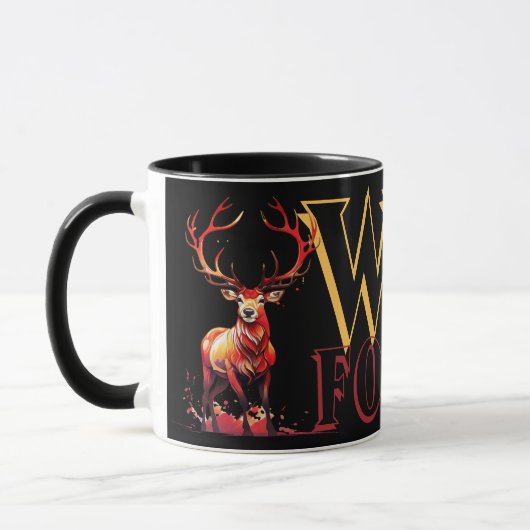 Wilde Forever Deer Mok (Links)