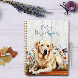 Wilde Gele Labbloemen Planner
