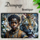 Wilde Genade Decoupage Tissuepapier