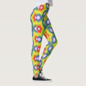 Wilde gevlekte Vette druk Leggings (Rechts)