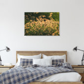 Wilde gier (Panicum Sp.) Teelt in wetland Canvas Afdruk (Insitu (Slaapkamer))