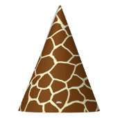 Wilde Giraffe Pattern Animal Print Feesthoedjes (Links)
