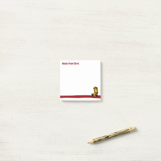 Wilde Giraffe Post-it notities Post-it® Notes (Op bureau)