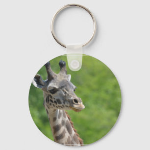 Wilde Giraffe Sleutelhanger