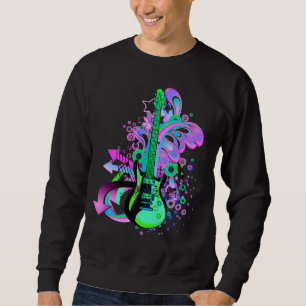 Wilde gitaar (zwart) trui