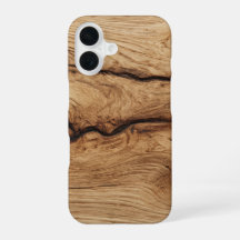 Wilde Graan Houtstructuur Hoesje