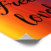 Wilde. Gratis. Poster (Hoek)