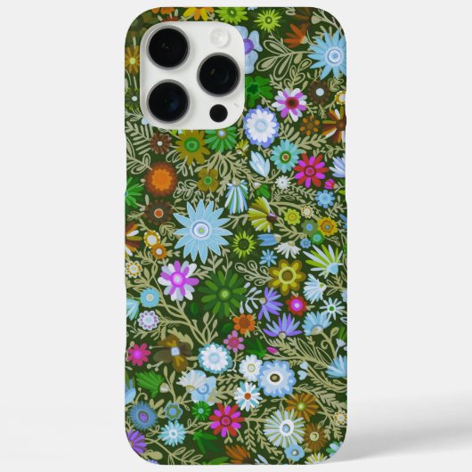 Wilde groene veld bloeit Case-Mate iPhone case (Achterkant)