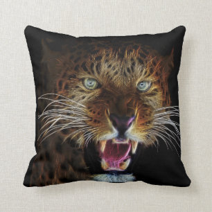 Wilde grote katten kussen