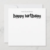 Wilde haring, een motorfiets in leder (Achterkant)